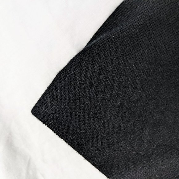 3/$20 F21 Blk High Waist Ribbed Flare Pants - Picture 3 of 4